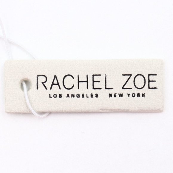 New RACHEL ZOE 18K Gold Silver Malachite Three Clover Cubic Zirconia Necklace - Picture 12 of 12